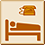 Direct dial phone in room